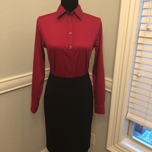 Banana Republic Maroon dress shirt